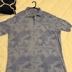 Callaway Blue Polo Shirt with Modern Design
